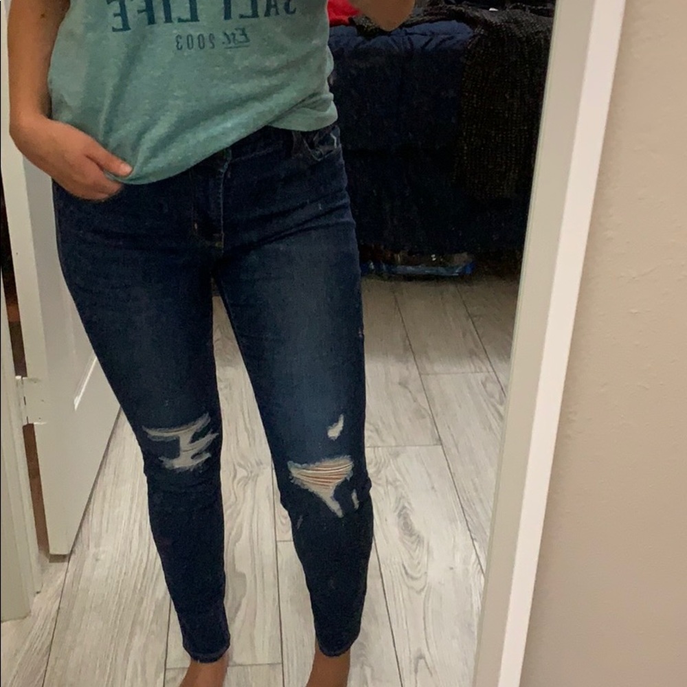 Distressed Skinny Jeans